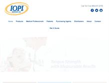 Tablet Screenshot of iopimedical.com